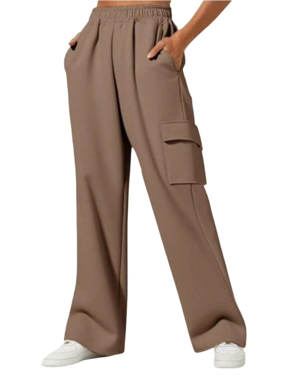 Cozy Streetwear Duo – Baggy Cargo Sweatpants (2-Pair Bundle)